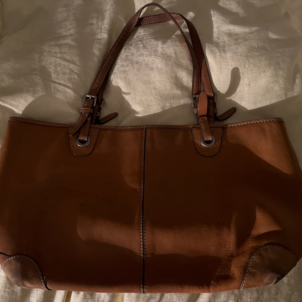 Michael Kors leather tote purse
